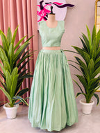 INDO-FUSION GHARCHOLA SKIRT SET