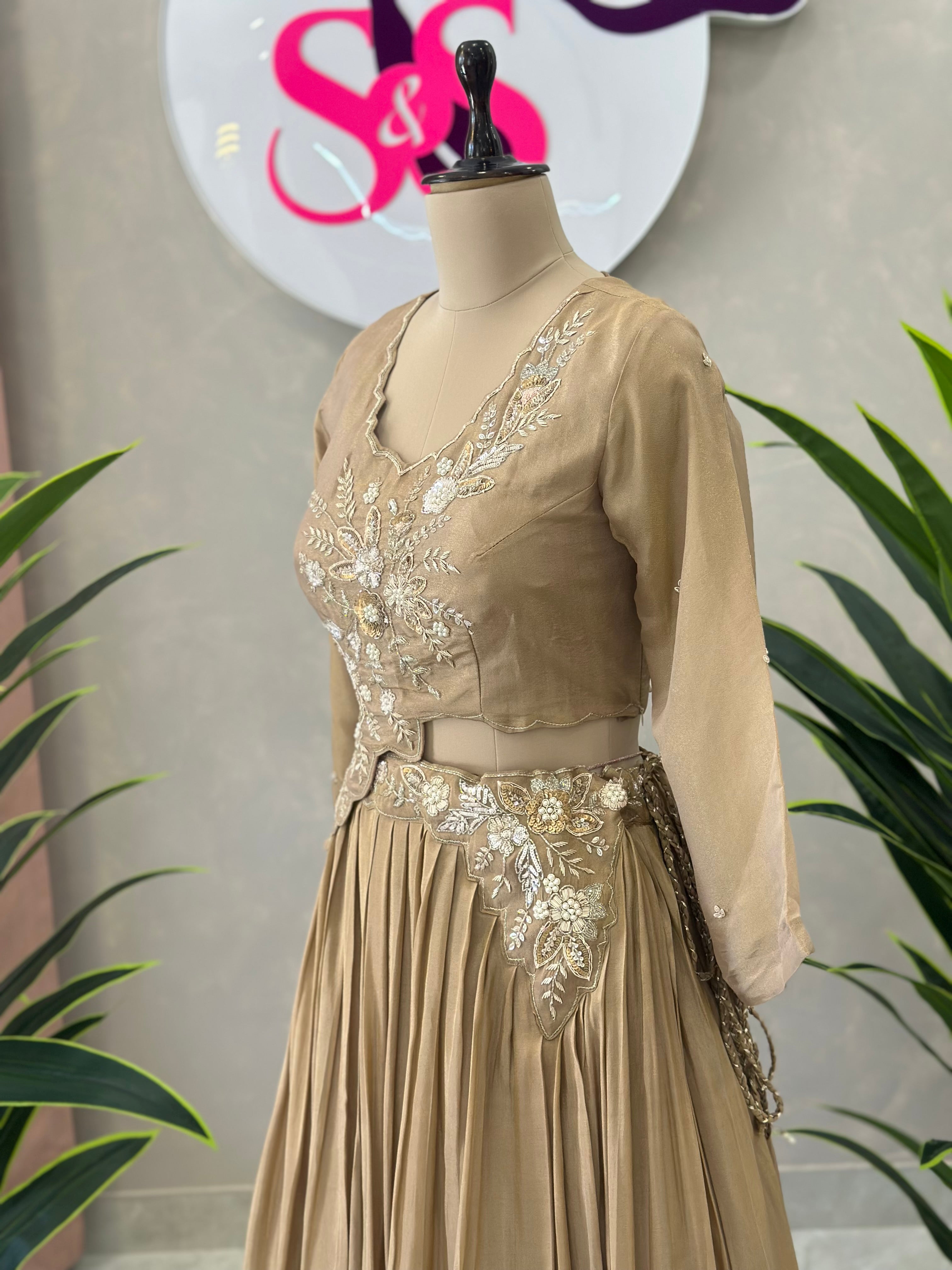 Classic Elegance Handwork Lehenga Set