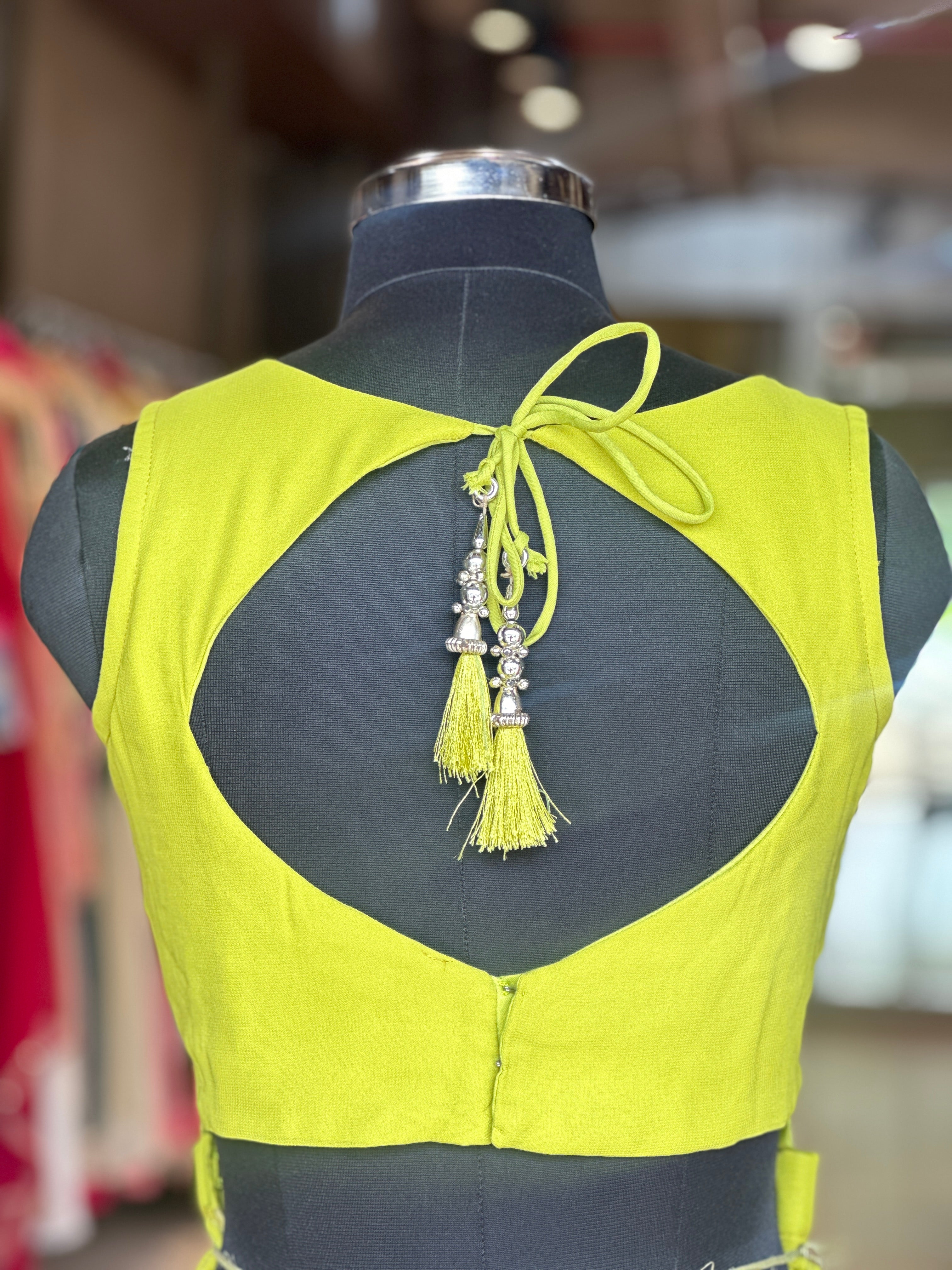 DESIGNER HANDWORK PLAZO SET