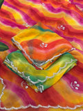 Multicolor Printed Saree With Traditional Touch