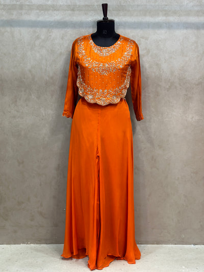 DESIGNER ZARDOSI HANDWORK PLAZO SET