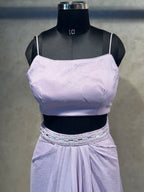 DESIGNER SLIT SKIRT OR CAP SET