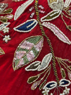 Elegant Drape Handwork Set