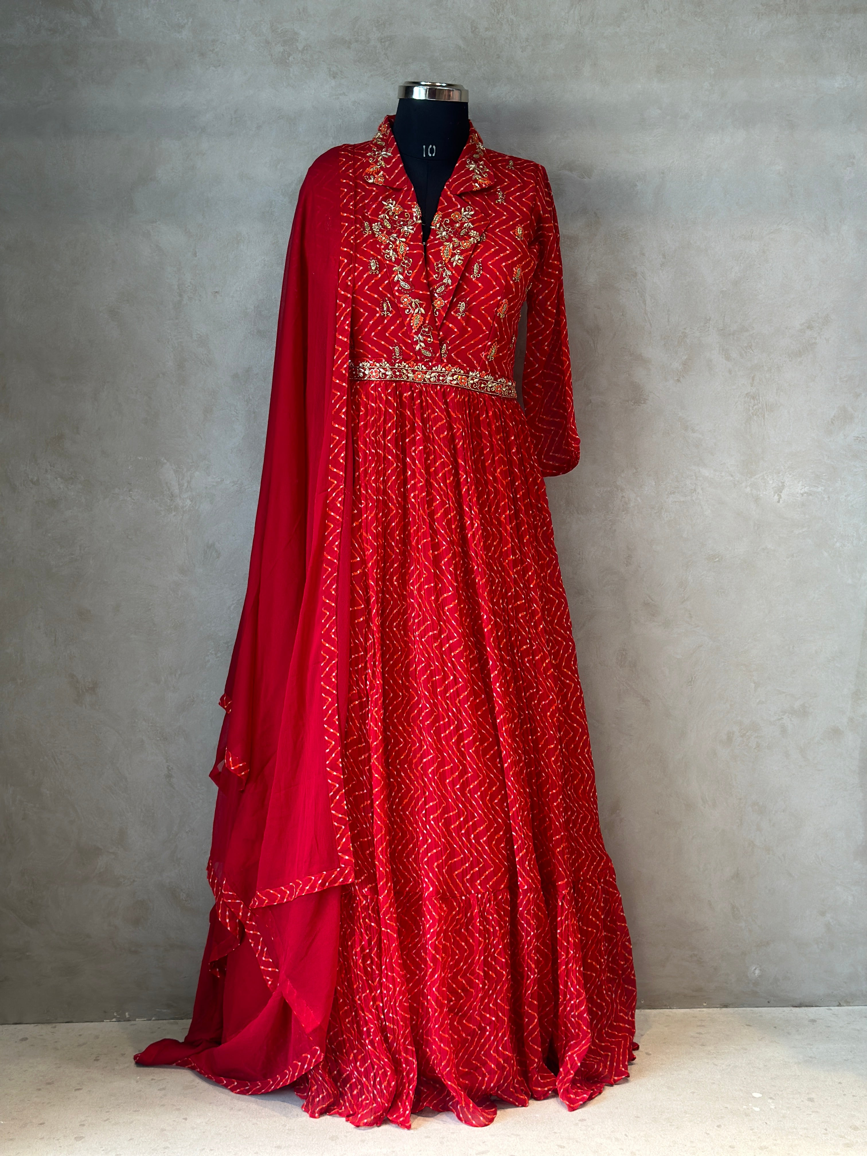 LAHRIYA SPECIAL HANDWORK GOWN