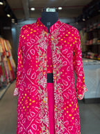 BHANDEJ GOWN WITH SHURG