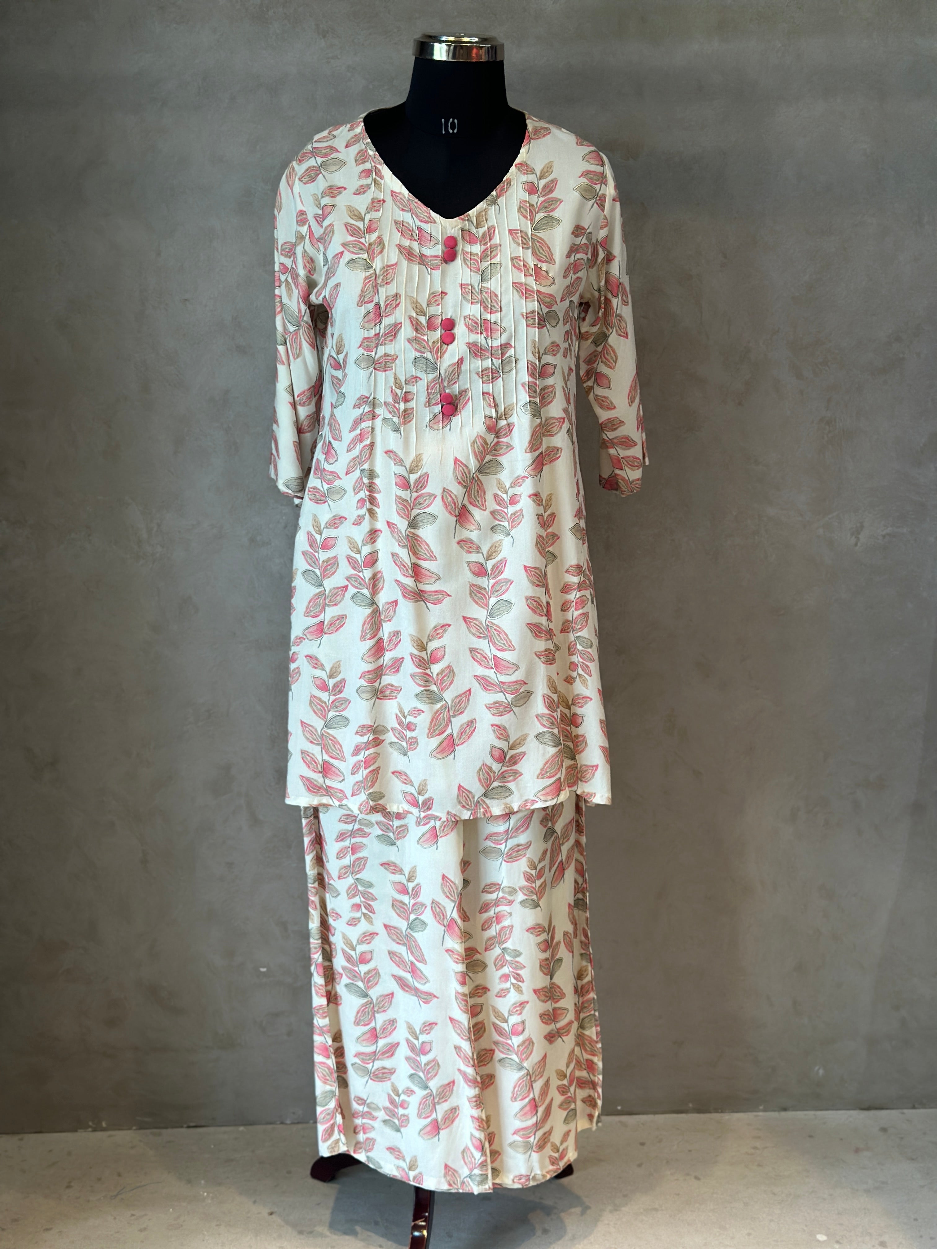 BEAUTIFUL FLORAL PRINT CO-ORD SET