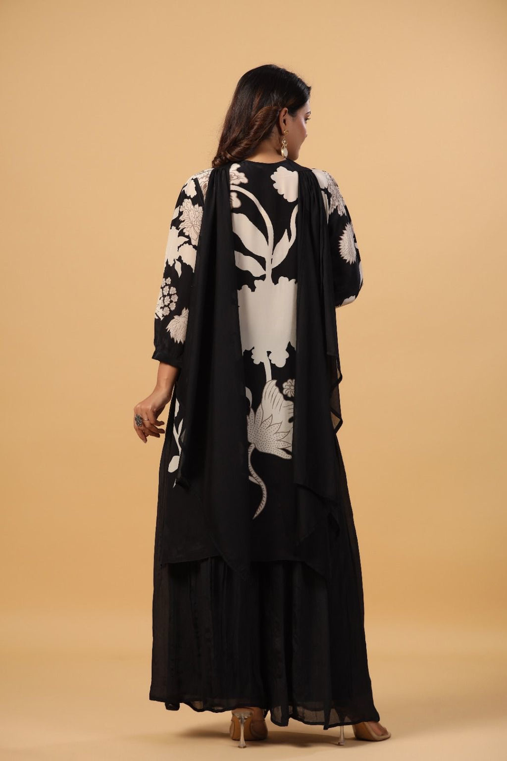 PURE MUSLIN PLAZO SET