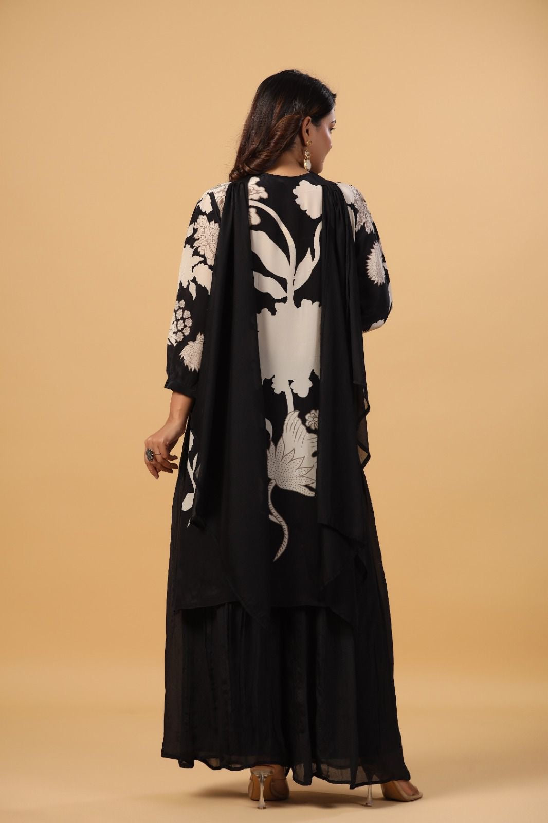 PURE MUSLIN PLAZO SET