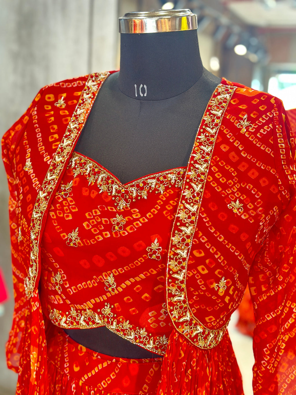 BHANDEJ LEHNGA WITH SHURG SET