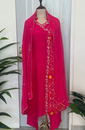 Traditional Bandhani Angrakha Kurta Set with Dupatta ✨