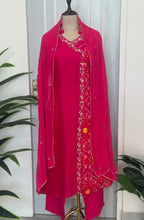 Traditional Bandhani Angrakha Kurta Set with Dupatta ✨
