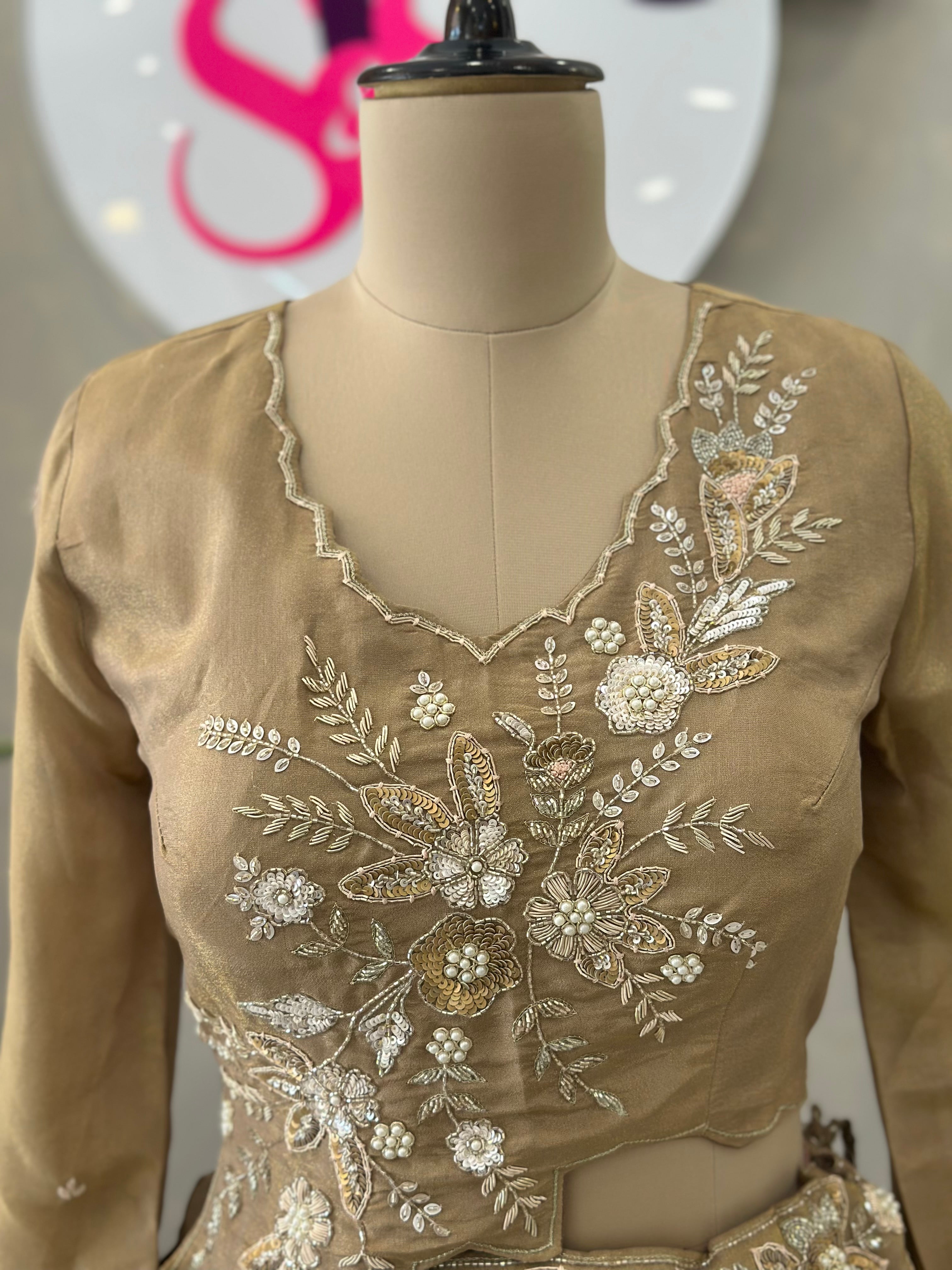 Classic Elegance Handwork Lehenga Set