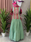 INDO-FUSION GHARCHOLA SKIRT SET