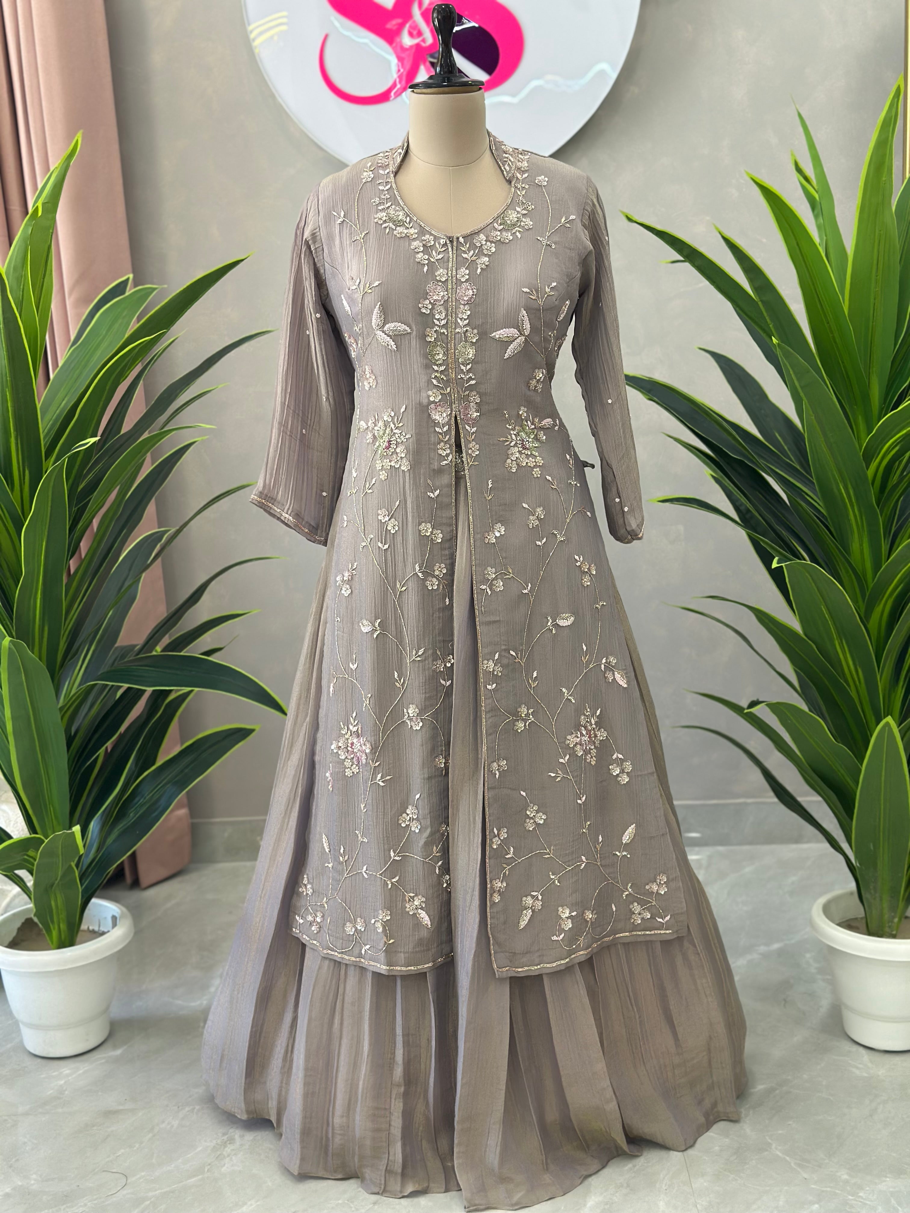 Premium Design Handwork Skirt Set