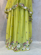 INDO-FUSION PEPLUM LEHNGA SET