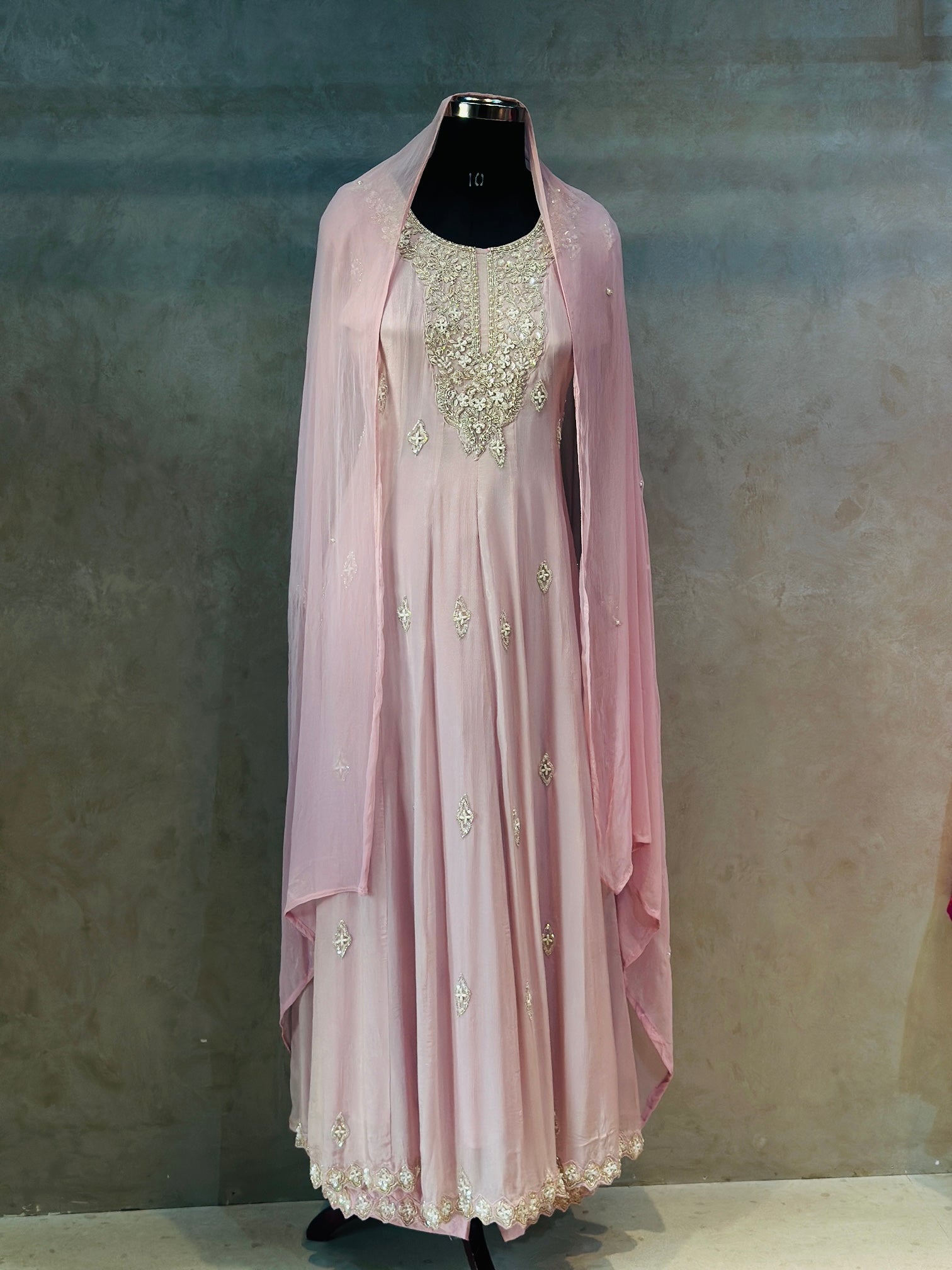 PREMIUM ANARKALI WITH HANDWORK