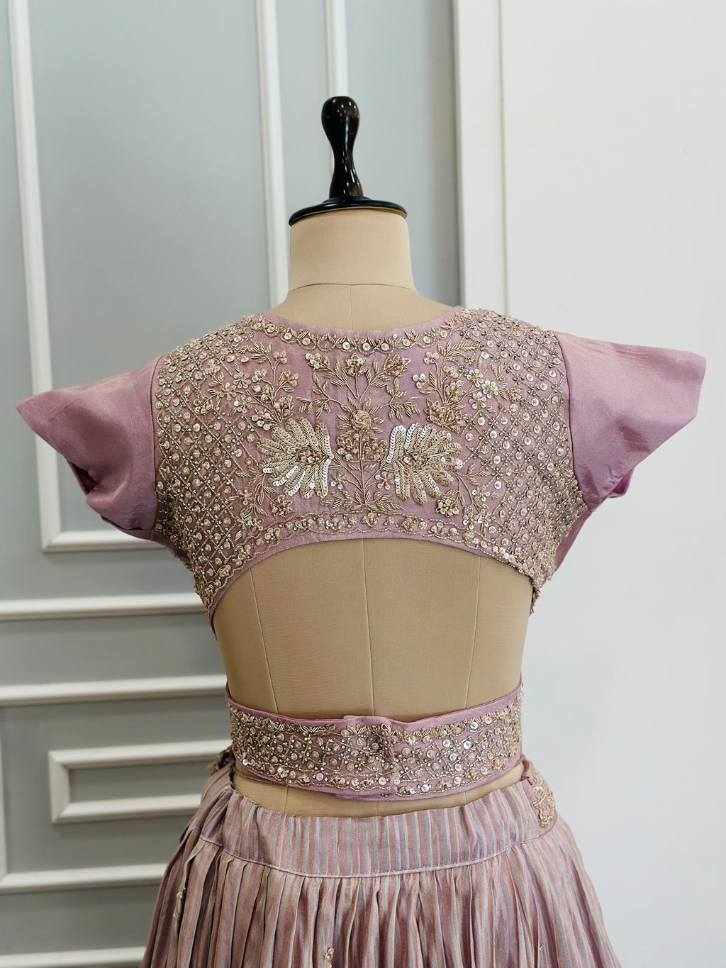 Premium Handwork Indo Fusion Lehnga Set