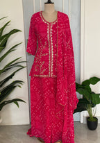 ✨ Festive Handwork Dupatta Set ✨