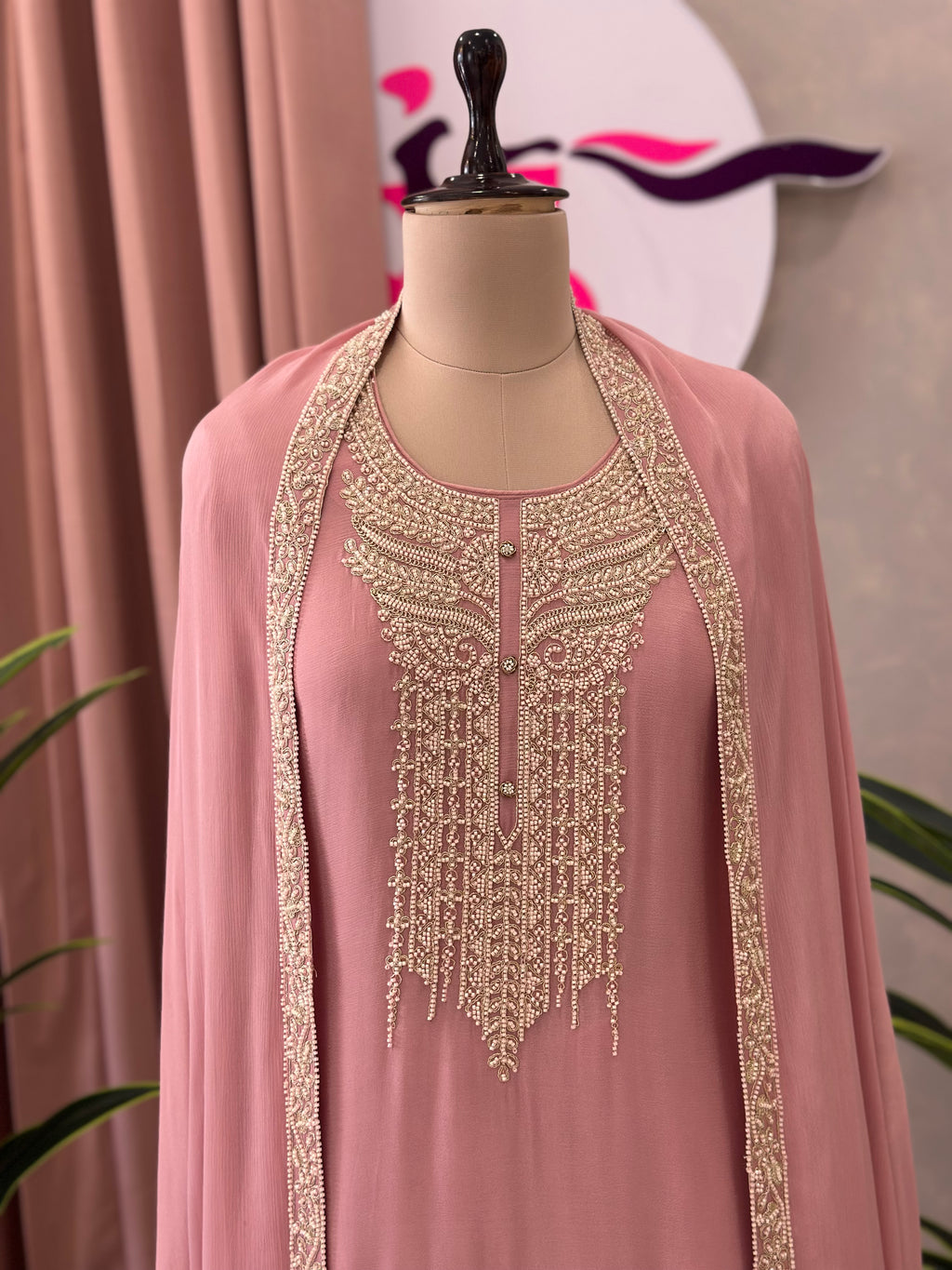 Classy Handwork Farsi Suit Set