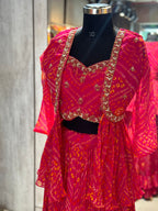 BHANDEJ LEHNGA WITH SHURG SET