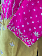 INDO FUSION HANDWORK PLAZO SET