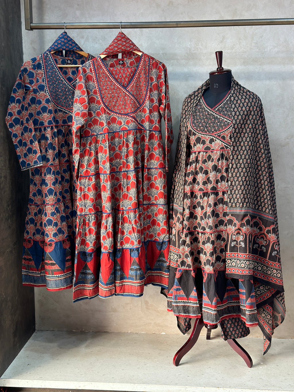 Beautiful Anarkalis In Three Shades