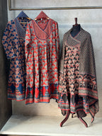 Beautiful Anarkalis In Three Shades