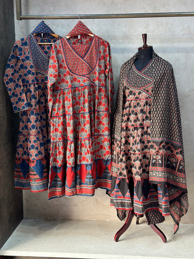Beautiful Anarkalis In Three Shades