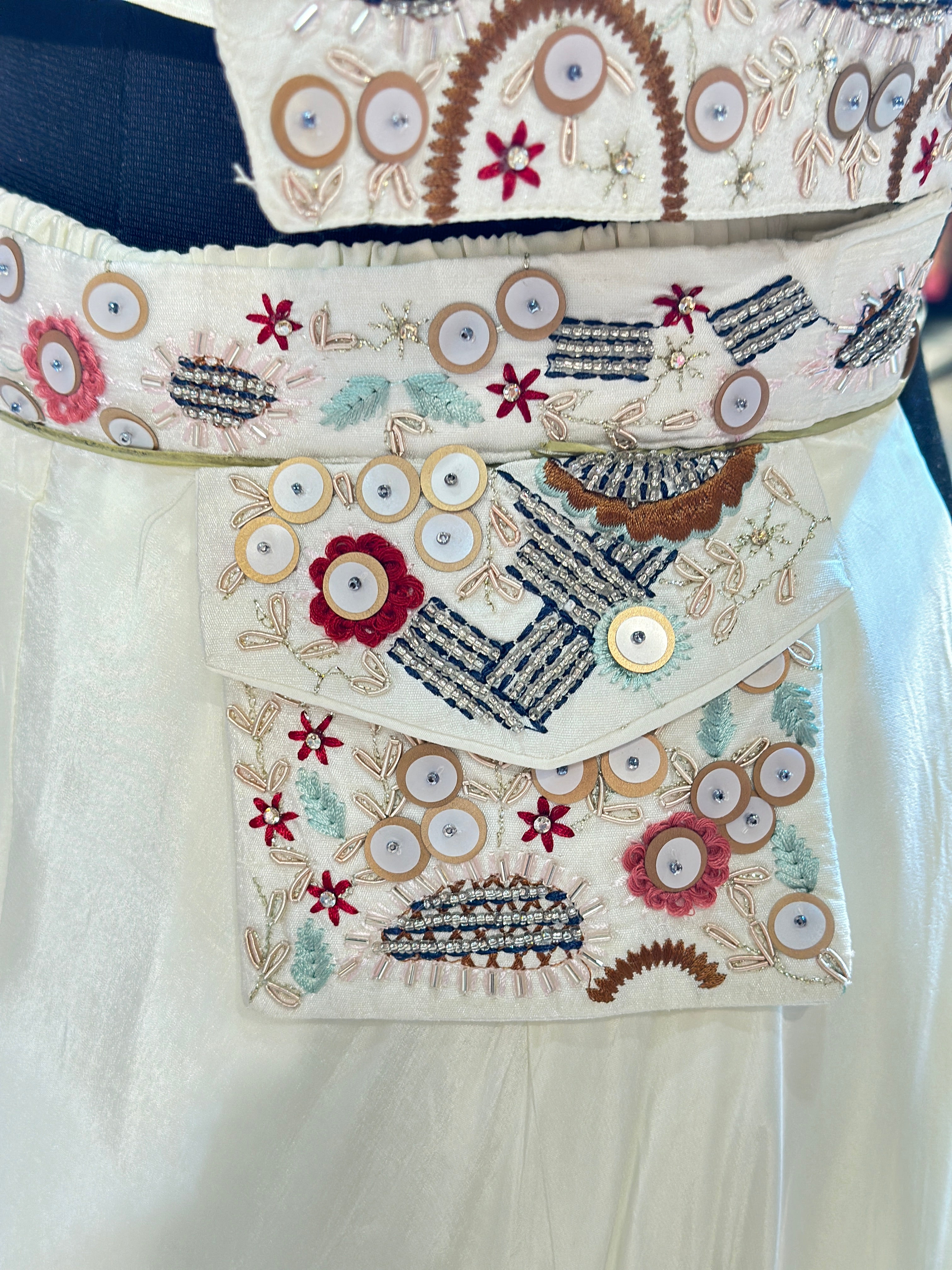 INDO-FUSION ZARDOSI HANDWORK JACKET SET