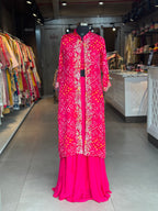 BHANDEJ GOWN WITH SHURG