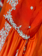 TRADITIONAL LONG JACKET INDO-FUSION GOWN