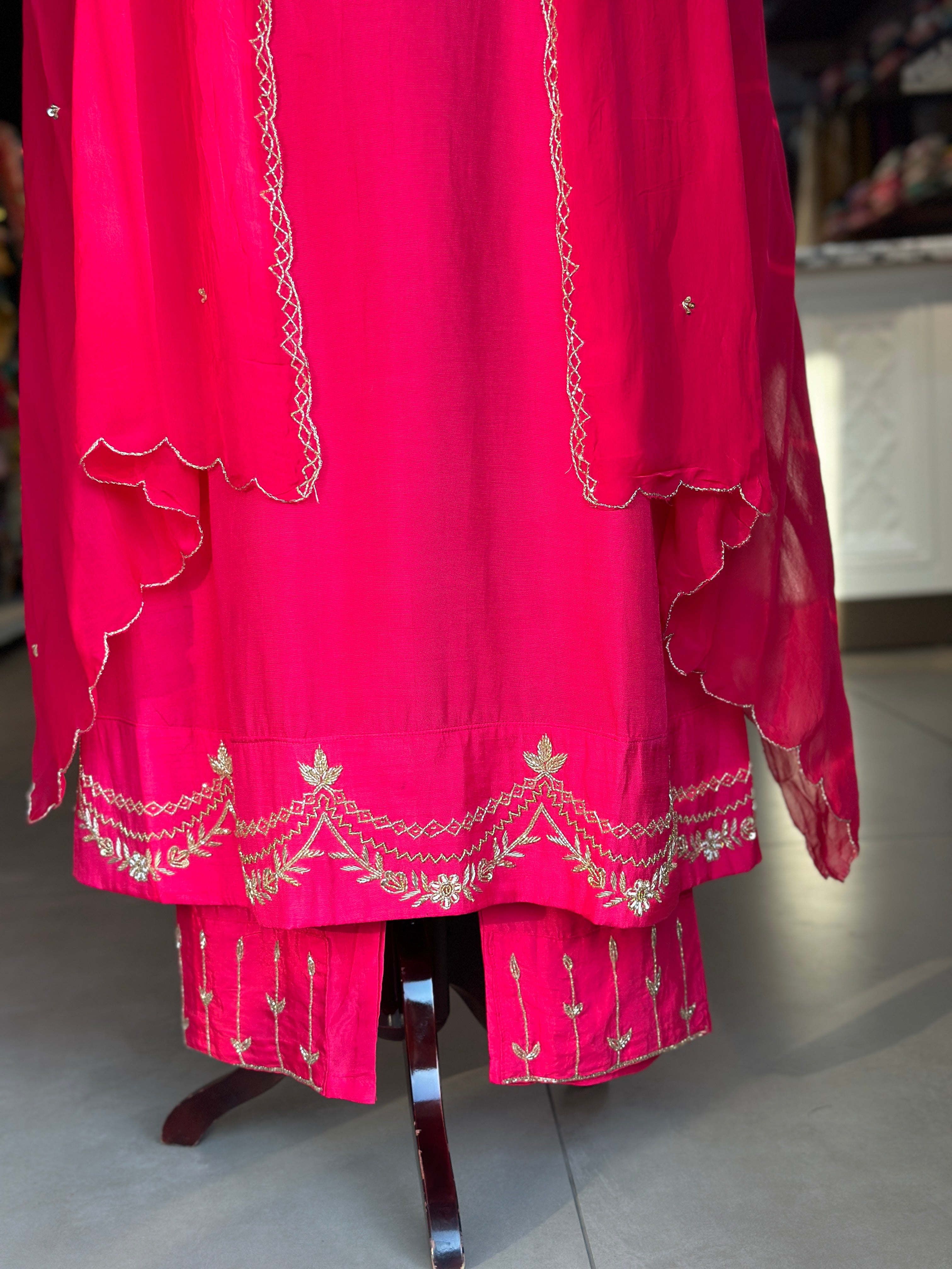 ANARKALI SUIT WITH HANDWORK