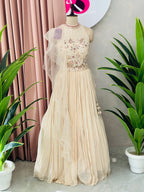 Premium Handwork Lehnga with Layered Dupatta