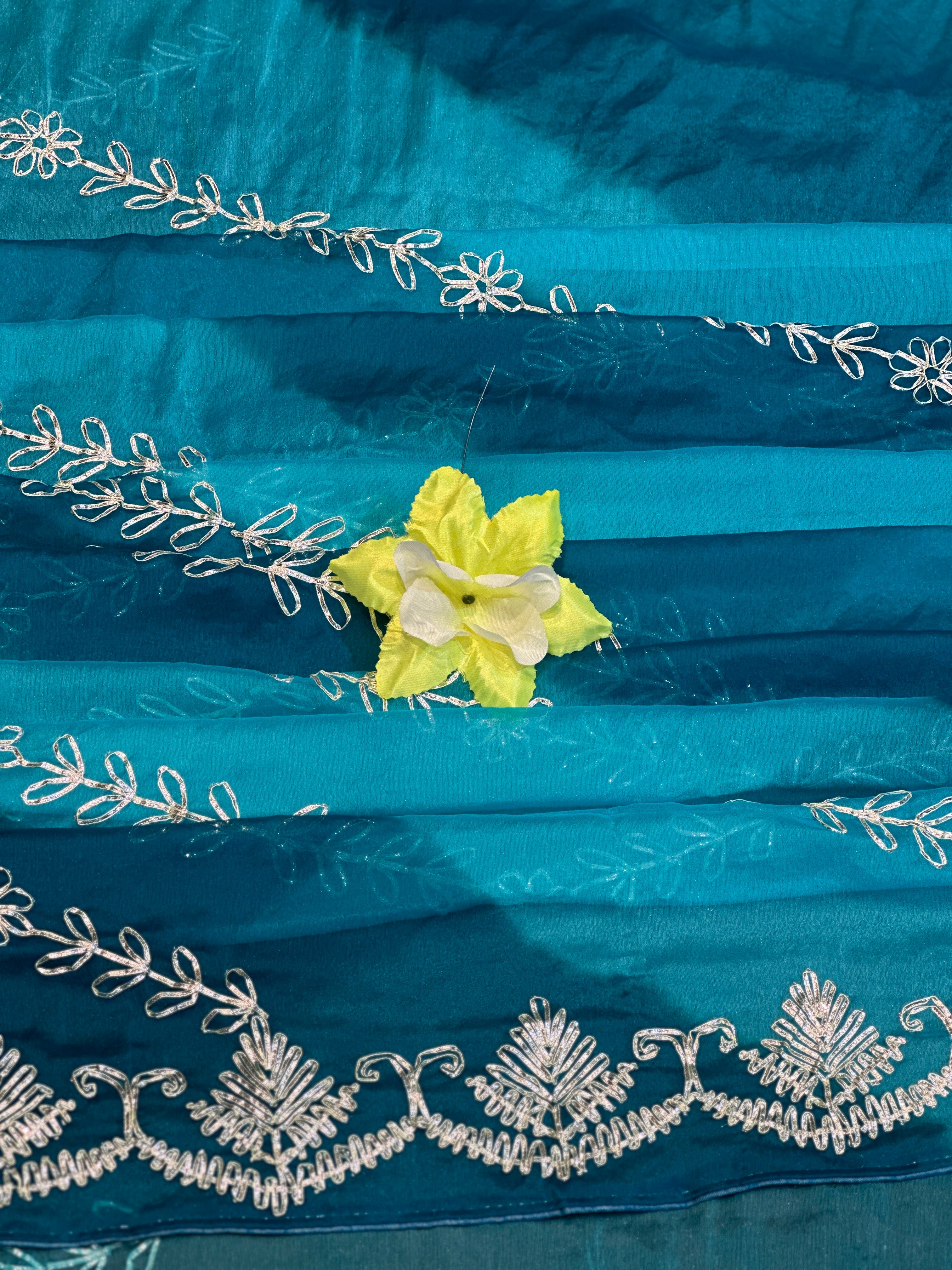 BEAUTIFUL GOTA WORK SAREE