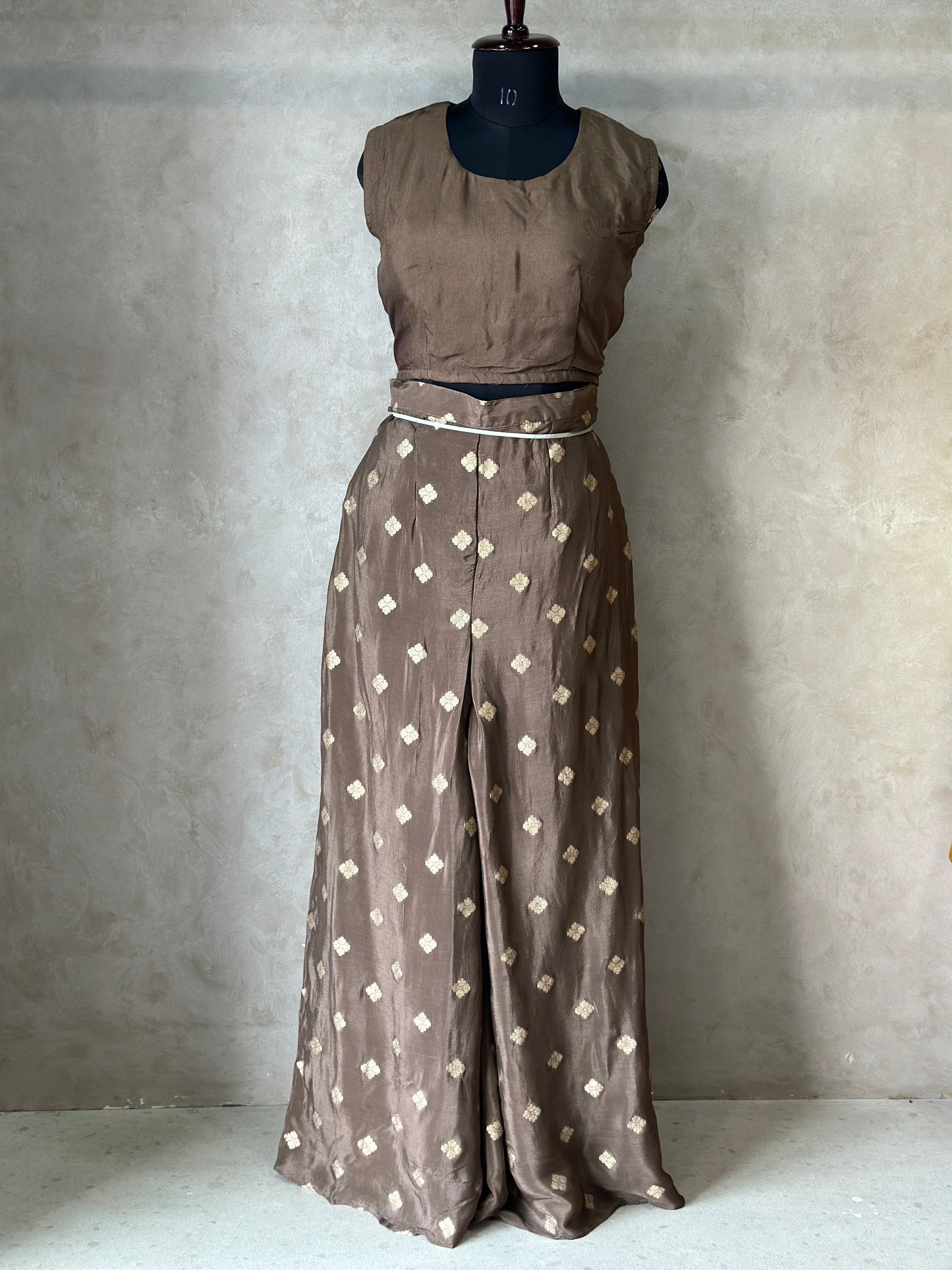 PURE CHINON HANDWORK KAFTAN SET