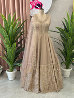 Handwork Anarkali Gown Set