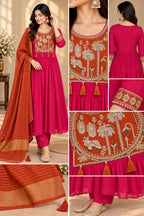 Classic Handwork Anarkali Set