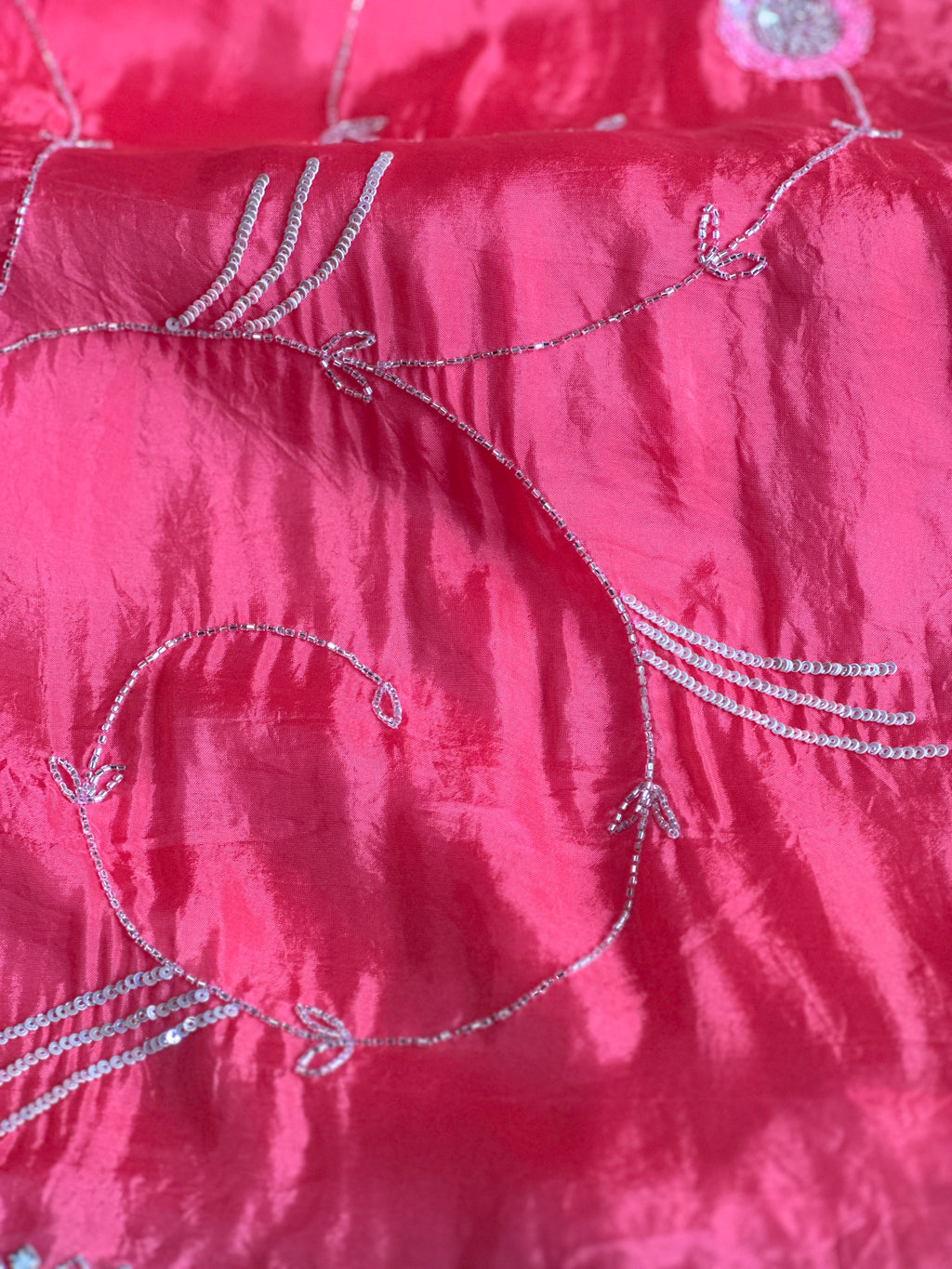 PREMIUM OMBRE JAAL HANDWORK SAREE