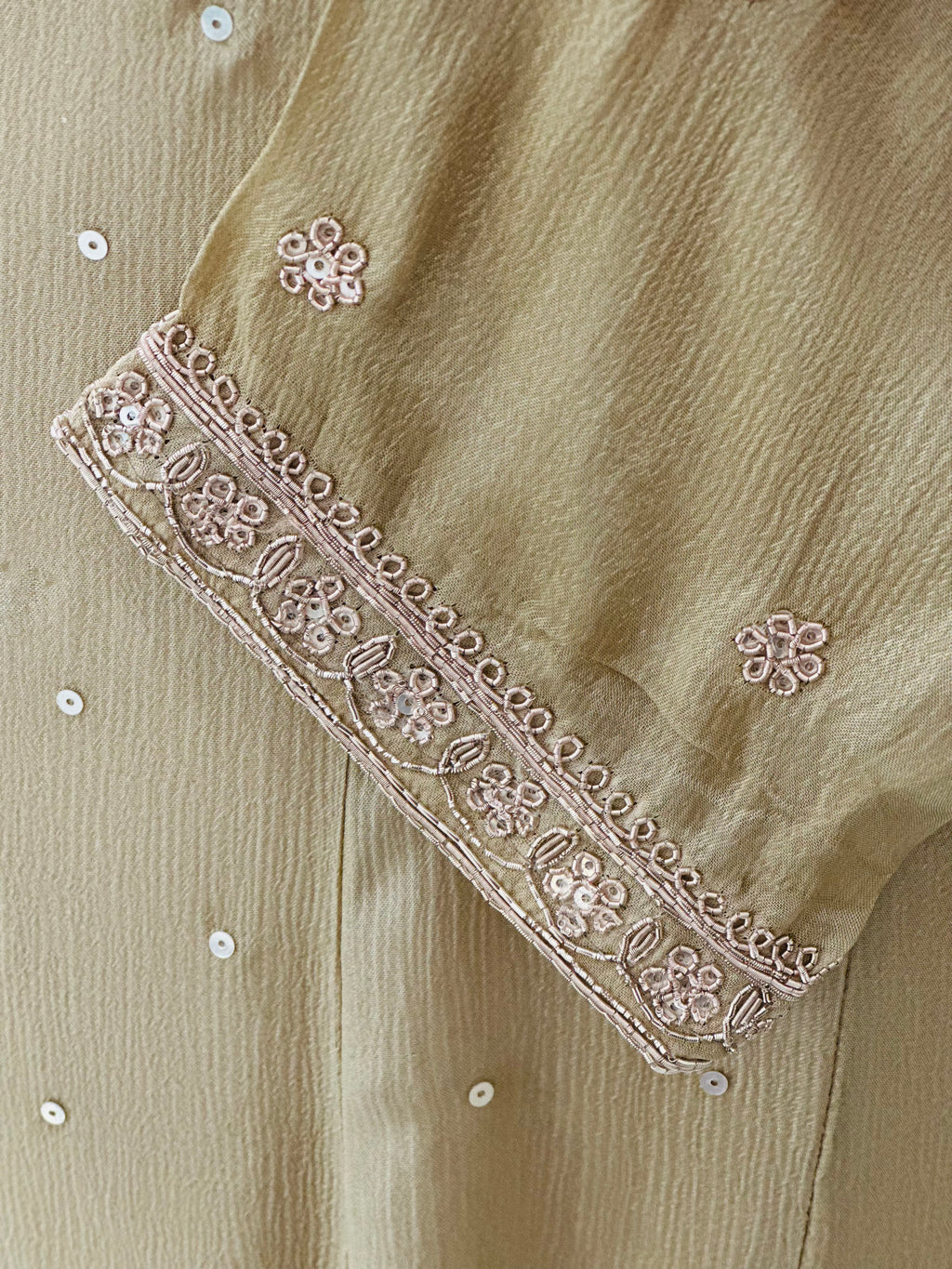 Pure Chinon Anarkali Suit Set