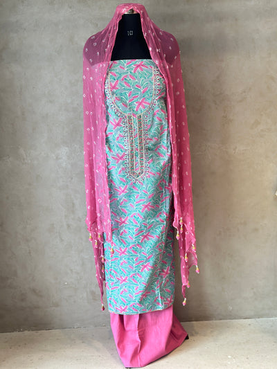 PURE COTTON SUIT SET