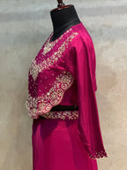 DESIGNER ZARDOSI HANDWORK PLAZO SET