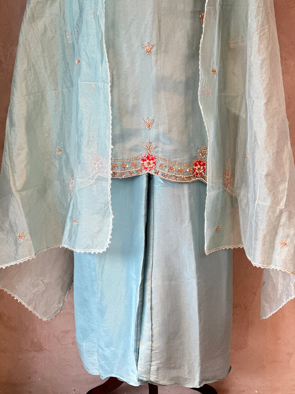 PREMIUM ZARDOSI HANDWORK SHORT ANARKALI