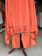 A LINE HANDWORK SUIT SET