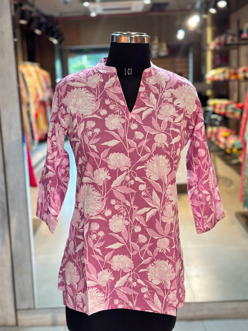COTTON SHORT KURTI
