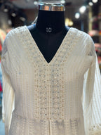 WESTERN FUSION HEAVY WORK ANARKALI SET