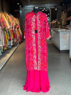 BHANDEJ GOWN WITH SHURG