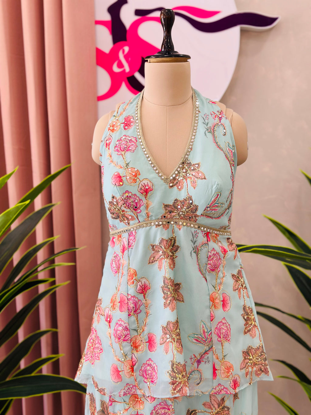 Mahima Mahajan Inspired Shrara Set