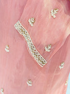 PURE ZARI TISSUE HANDWORK STRAIGHT SUIT SET