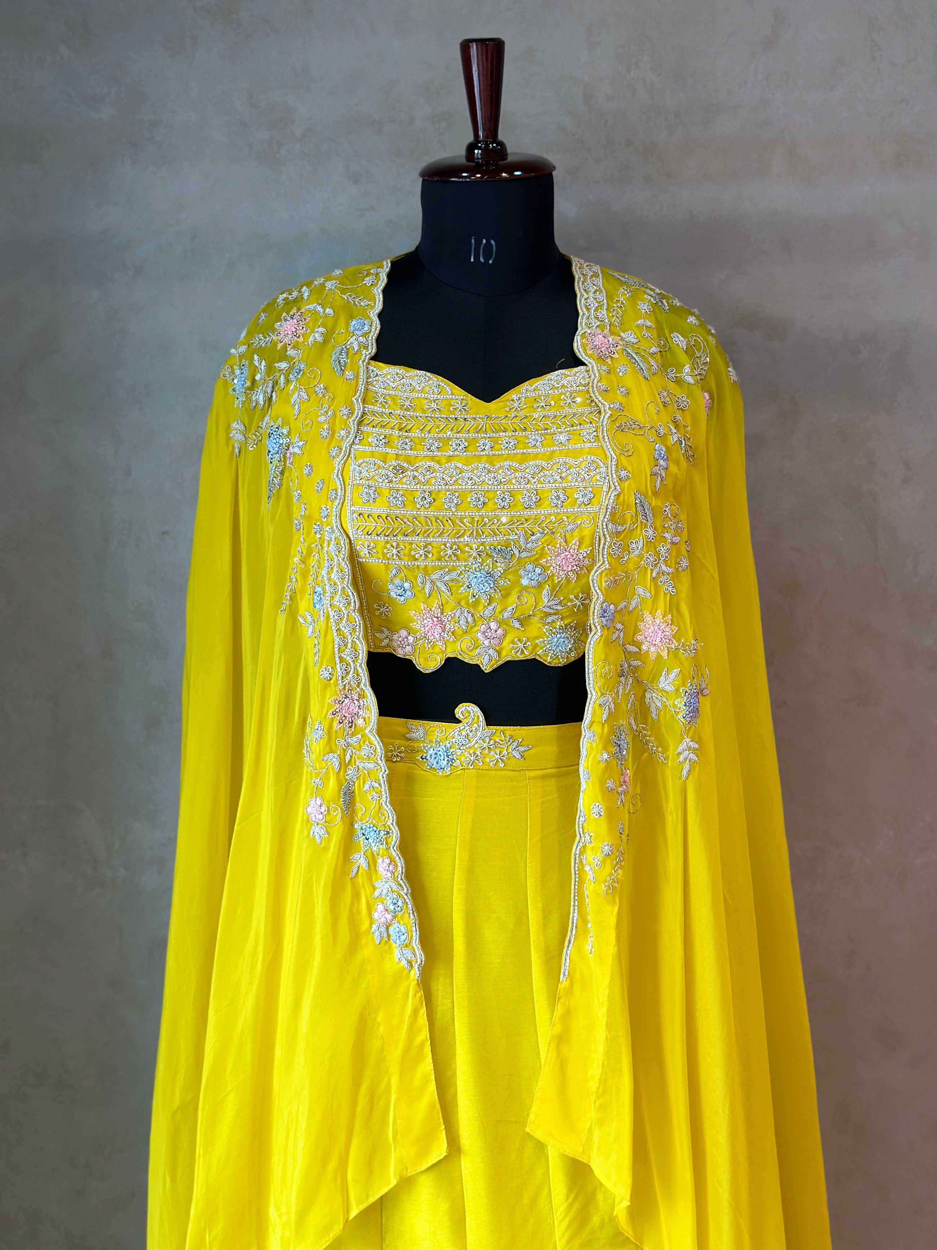 PREMIUM HANDWORK FISHCUT DESIGNER DRESS