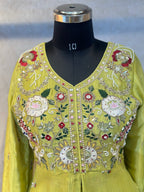 INDO-FUSION PEPLUM LEHNGA SET